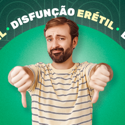 homem simbolizando a disfunção erétil