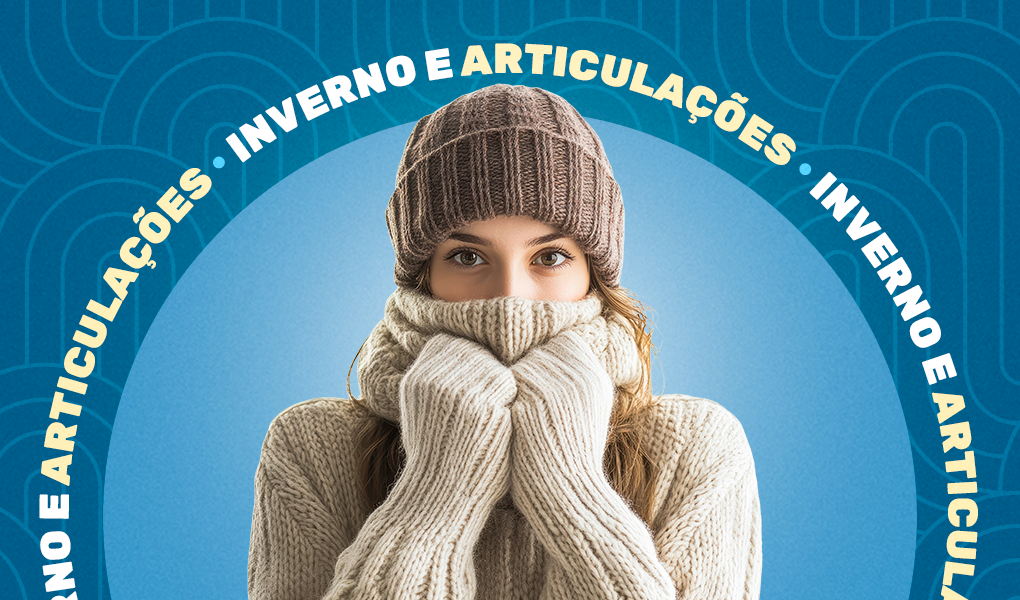 mulher com touca e agasalho até metade do rosto no inverno