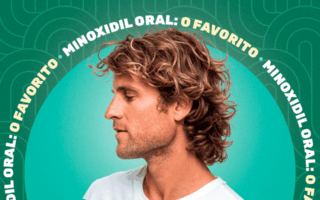 homem de lado com cabelo grande remetendo a minoxidil